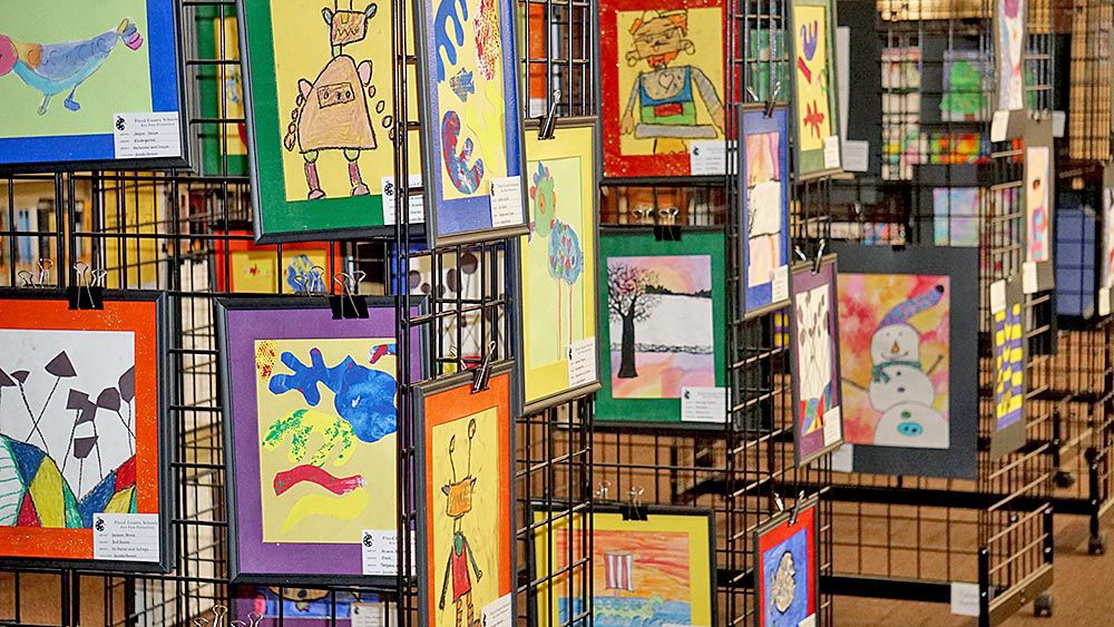 Visual arts on display at Rome-Floyd County Library